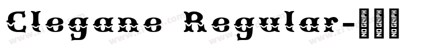Clegane Regular字体转换